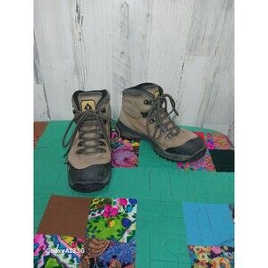 Vasque Women's 8 M Wasatch 7177 Gore-Tex Vibram Trail Brown Leather Hiking Boots
